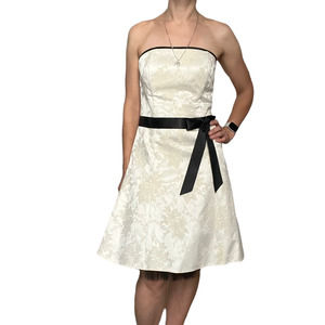 JESSICA MCLINTOCK FOR GUNNE SAX DRESS A-LINE STRAPLESS Women Size 4